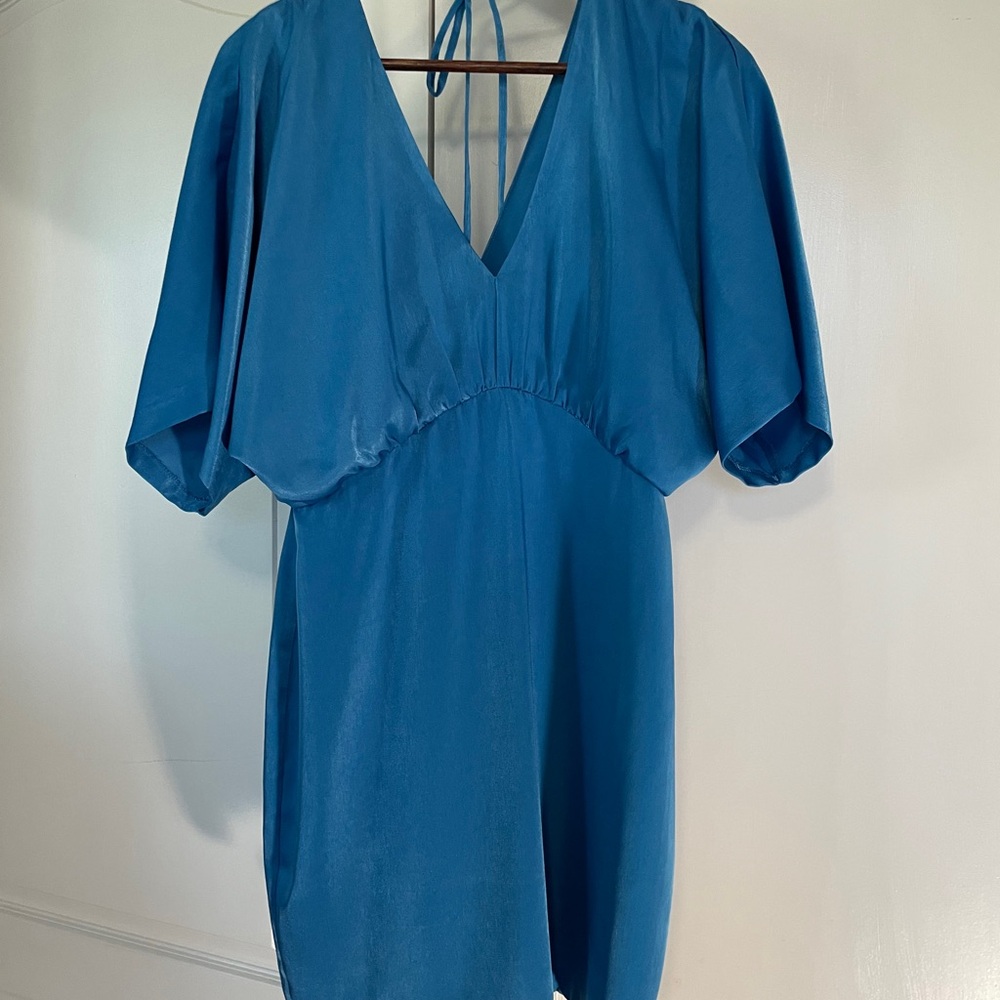 Aidan Mattox Vibrant Blue Dress